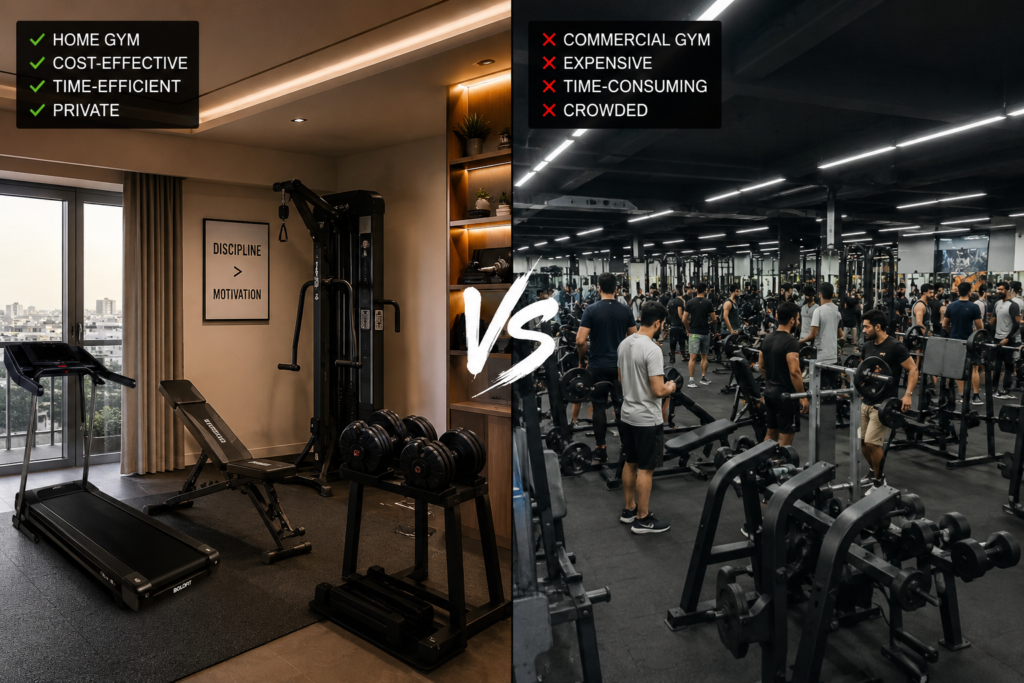 Home Gym vs Commercial Gym